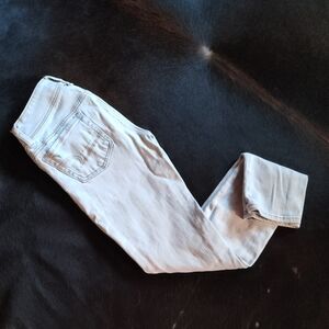 American Eagle Outfitters Light Gray Skinny Jeans